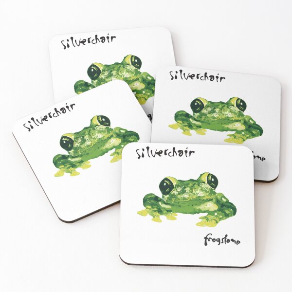 Item preview, Silverchair Frogstomp Green Frog designed and sold by FABRICOS.