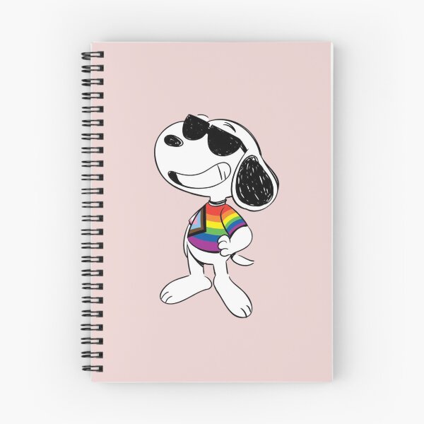 Item preview, Cool Snoopy Joe Cool Progress Pride Rainbow designed and sold by Bohepa.