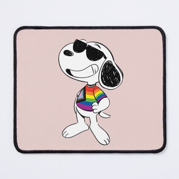 Item preview, Cool Snoopy Joe Cool Progress Pride Rainbow designed and sold by Bohepa.