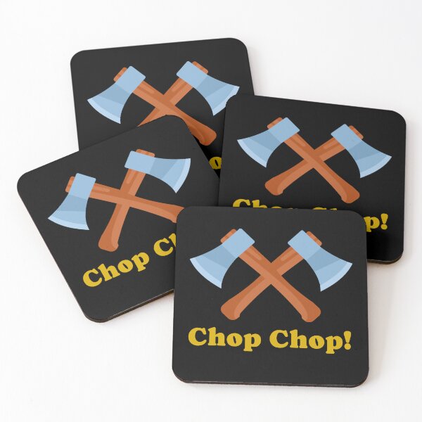 Aperçu de l'œuvre Chop Chop! Crossed Axes Lumberjack Design créée et vendue par chaaval.