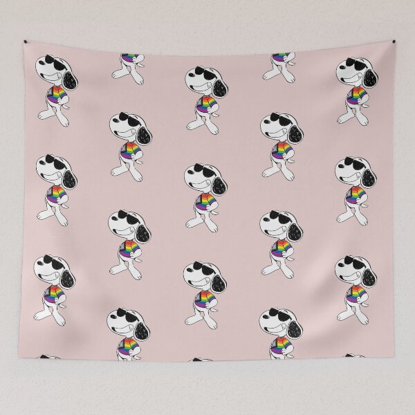 Item preview, Cool Snoopy Joe Cool Progress Pride Rainbow designed and sold by Bohepa.