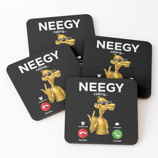 Item preview, Neegy Calling Funny Internet Brainrot Humor Gen Alpha Gen Z designed and sold by BancaJone.