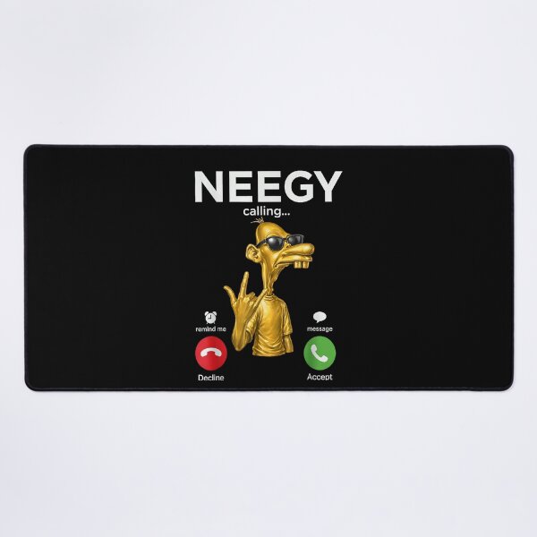 Item preview, Neegy Calling Funny Internet Brainrot Humor Gen Alpha Gen Z designed and sold by BancaJone.