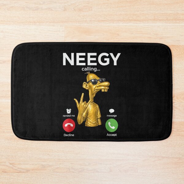 Item preview, Neegy Calling Funny Internet Brainrot Humor Gen Alpha Gen Z designed and sold by BancaJone.