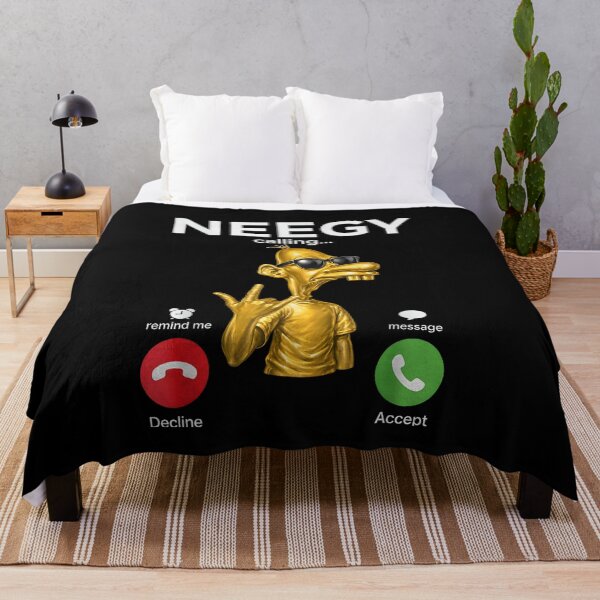 Item preview, Neegy Calling Funny Internet Brainrot Humor Gen Alpha Gen Z designed and sold by BancaJone.