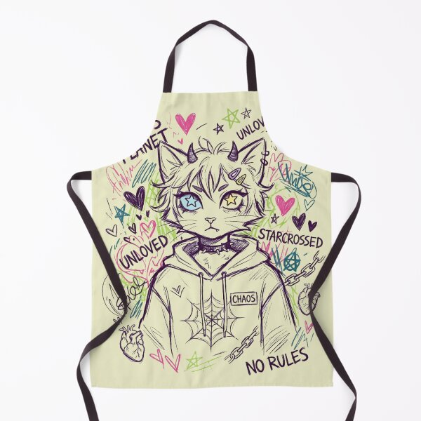 Item preview, Chaos Planet – Unloved Starcrossed Emo Cat Illustration designed and sold by @SHINTOSARTSTORE.