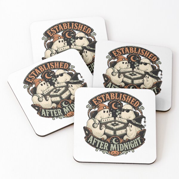 Item preview, Spooky Halloween Mahjong Club – Mahjong Lover Design designed and sold by JansenGS.