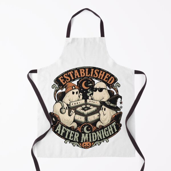 Item preview, Spooky Halloween Mahjong Club – Mahjong Lover Design designed and sold by JansenGS.