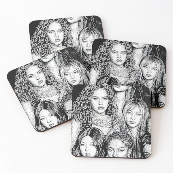 Item preview, Katseye kpop designed and sold by postermetal.