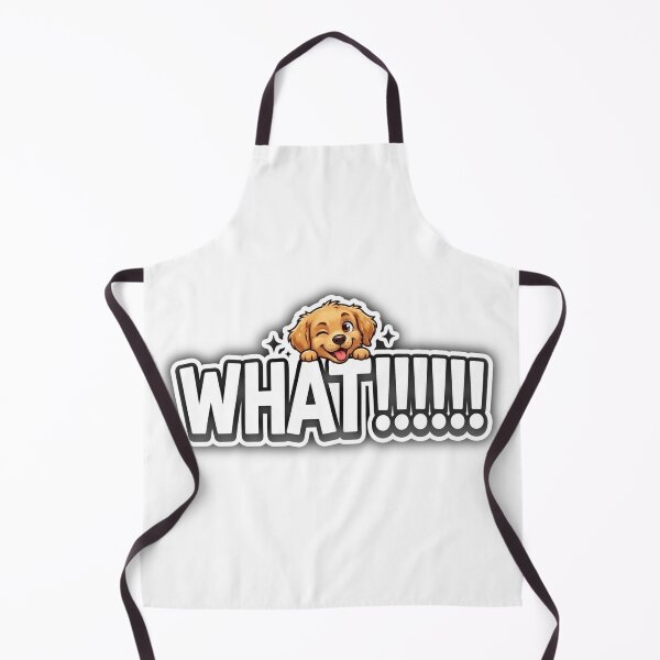 Item preview, Funny Surprised Golden Retriever Puppy Meme Art designed and sold by Pawfect Vibes Hub.