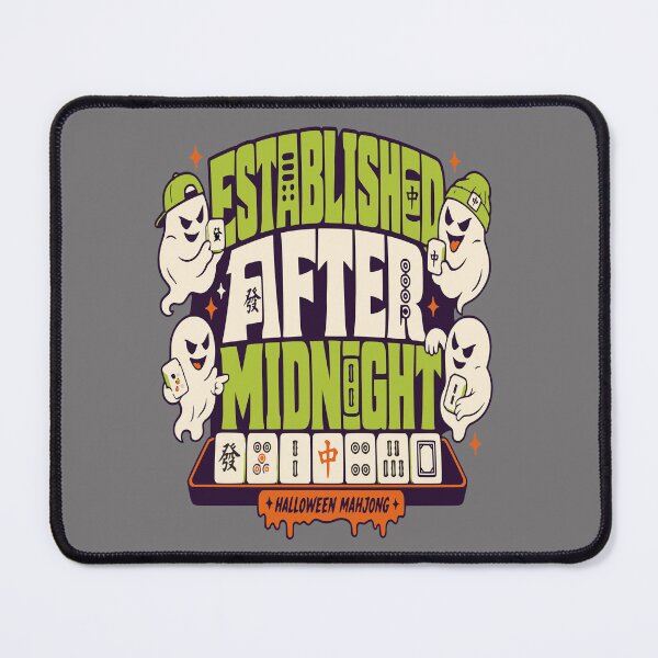 Item preview, Spooky Halloween Mahjong Club – Mahjong Lover Design designed and sold by JansenGS.