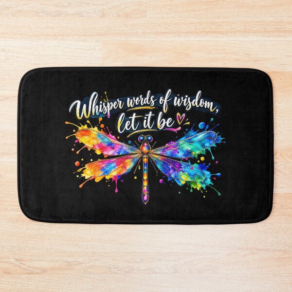 Item preview, Whisper Words of Wisdom Let It Be Dragonfly Watercolor Art T-Shirt & Hat designed and sold by KTD28_SHOP.