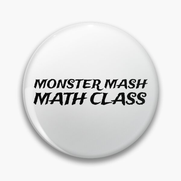 Item preview, Teacher Monster Mash Math Class Funny Halloween Shirt Design designed and sold by E-lenaLu.