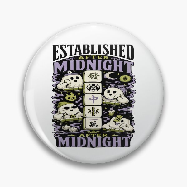 Item preview, Spooky Halloween Mahjong Club – Mahjong Lover Design designed and sold by JansenGS.