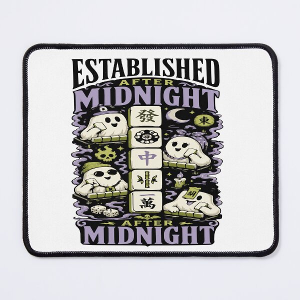 Item preview, Spooky Halloween Mahjong Club – Mahjong Lover Design designed and sold by JansenGS.