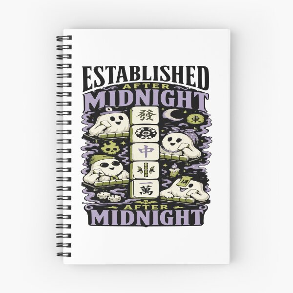 Item preview, Spooky Halloween Mahjong Club – Mahjong Lover Design designed and sold by JansenGS.