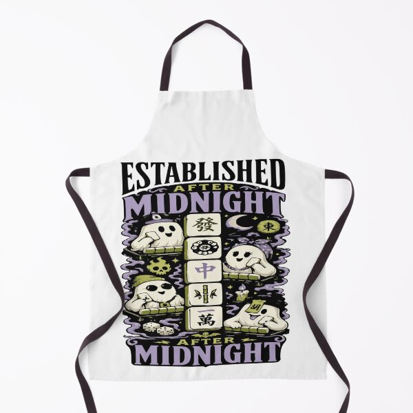 Item preview, Spooky Halloween Mahjong Club – Mahjong Lover Design designed and sold by JansenGS.