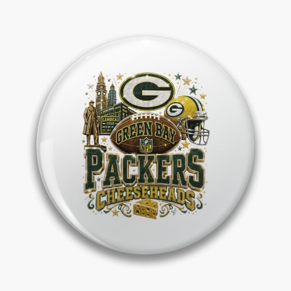 Item preview, Green Bay Packers Cheeseheads Glitter designed and sold by marlineseu.