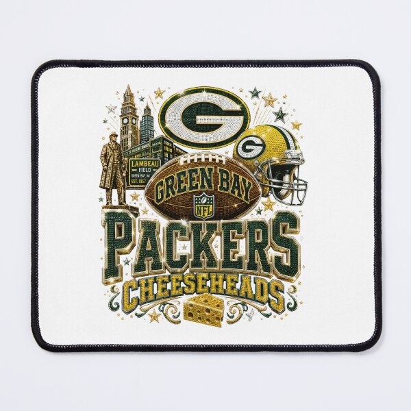 Item preview, Green Bay Packers Cheeseheads Glitter designed and sold by marlineseu.