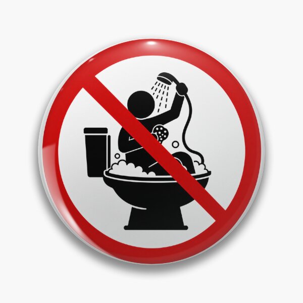 Item preview, No Showering Allowed designed and sold by MonkiFlipp.