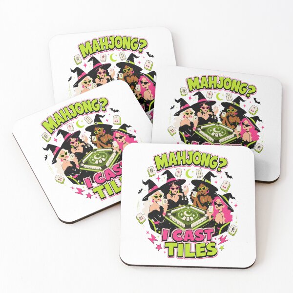 Item preview, Spooky Halloween Mahjong Club – Mahjong Lover Design designed and sold by JansenGS.