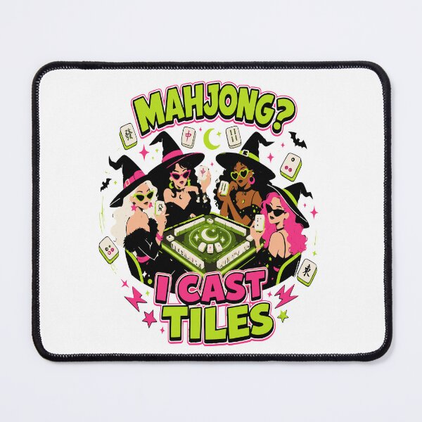 Item preview, Spooky Halloween Mahjong Club – Mahjong Lover Design designed and sold by JansenGS.