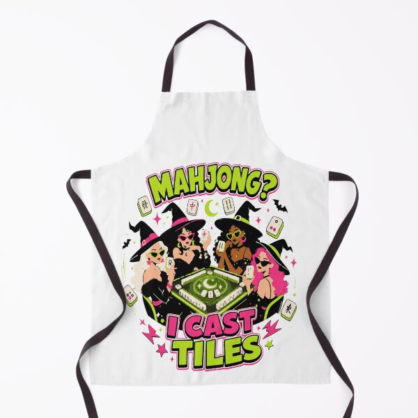 Item preview, Spooky Halloween Mahjong Club – Mahjong Lover Design designed and sold by JansenGS.