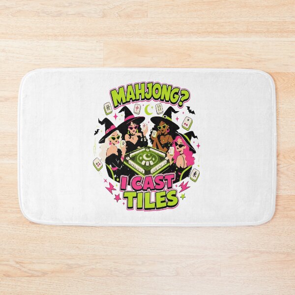Item preview, Spooky Halloween Mahjong Club – Mahjong Lover Design designed and sold by JansenGS.