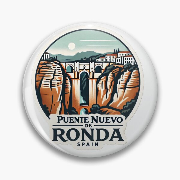 Item preview, Puente Nuevo Ronda Spain – Andalusia Travel Art designed and sold by ChicClicker.