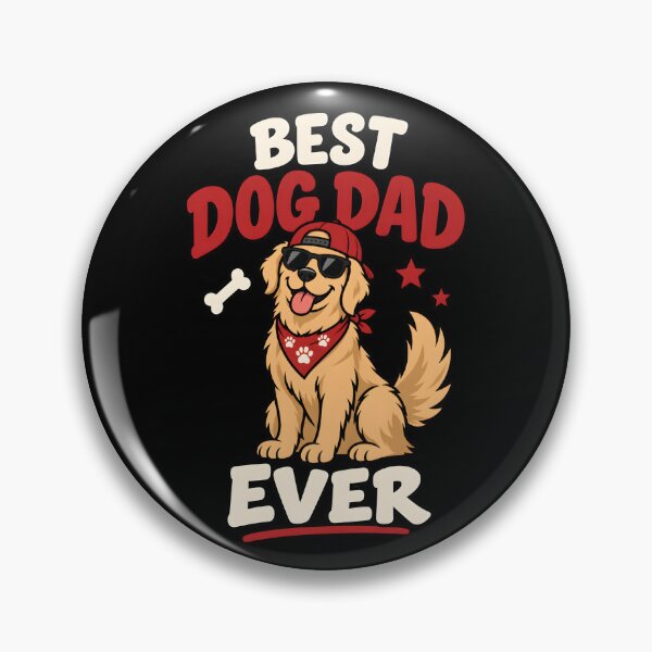 Item preview, Best Dog Dad – Funny Dog Lover Design designed and sold by Sed94.