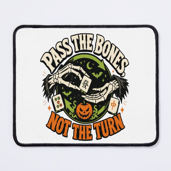 Item preview, Spooky Halloween Mahjong Club – Mahjong Lover Design designed and sold by JansenGS.