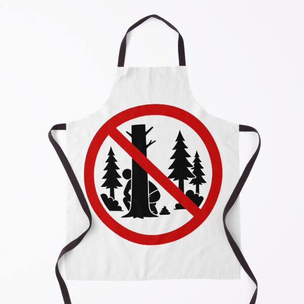 Item preview, No Pooping In The Woods designed and sold by MonkiFlipp.