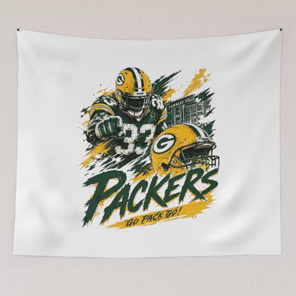 Item preview, Green Bay Packers Football Player Go Pack Go designed and sold by TarwaterUri.