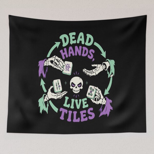 Item preview, Spooky Halloween Mahjong Club – Mahjong Lover Design designed and sold by JansenGS.