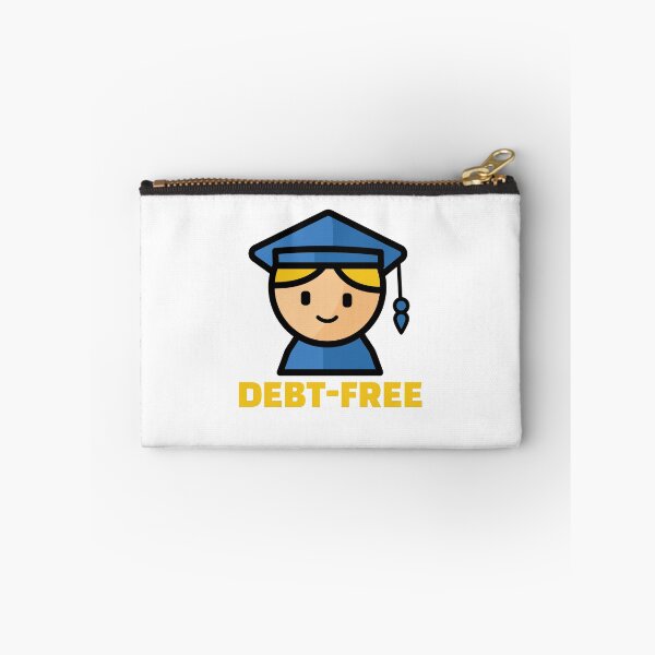 Item preview, Debt-Free Graduate Student Graduation Design designed and sold by chaaval.