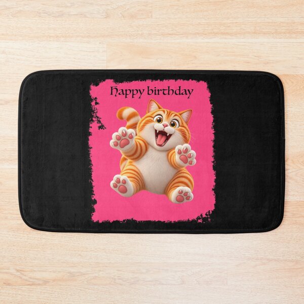 Item preview, Halloween Art Happy birthday October Girl Funny cat  designed and sold by MOHAMED FRASER.