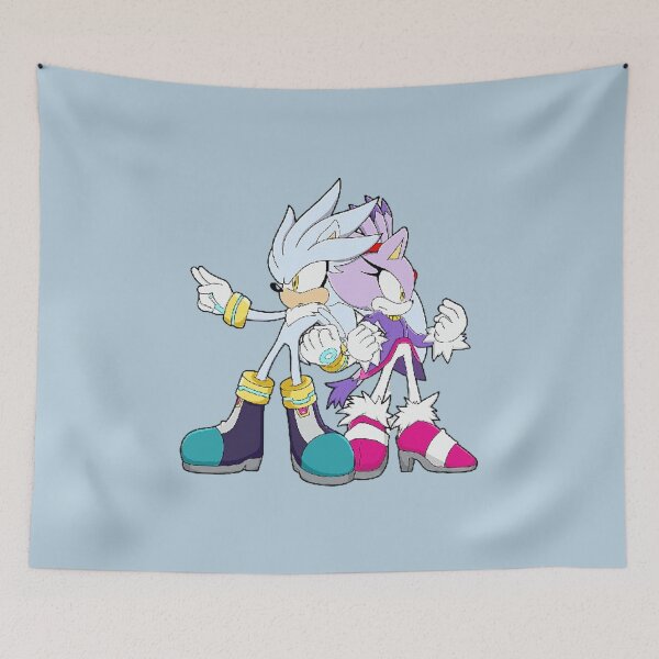 Item preview, Silver The Hedgehog designed and sold by Inthestardust.