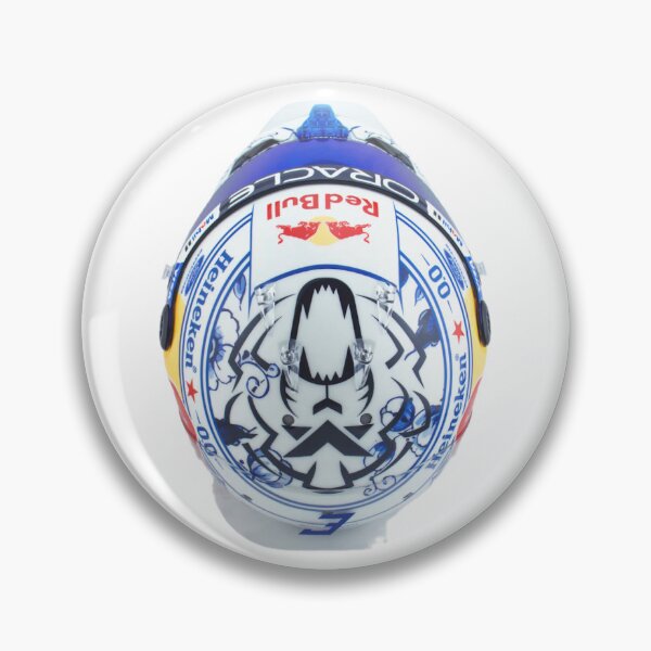 Item preview, Max Verstappen Helmet Stamp Red Bull Top designed and sold by 816-Stickers.