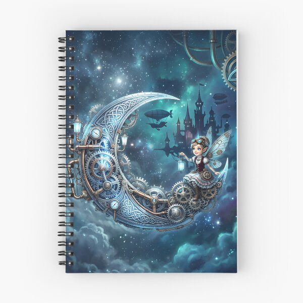 Item preview, Moonlit Clockwork Fairy – Celtic Steampunk Fantasy. designed and sold by nicky2342.