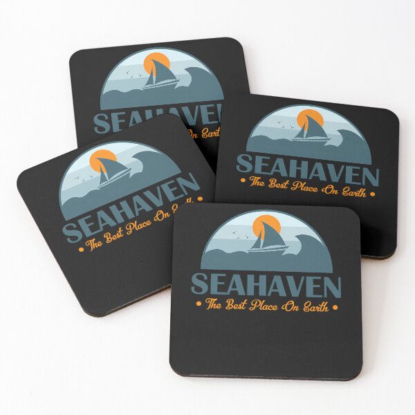 Item preview, Coastal Sailboat Ocean Sunset Best Place On Earth designed and sold by a--n.