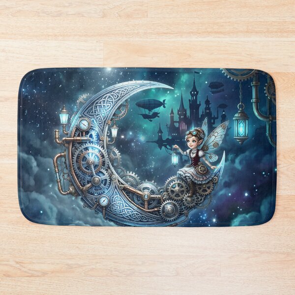 Item preview, Moonlit Clockwork Fairy – Celtic Steampunk Fantasy. designed and sold by nicky2342.