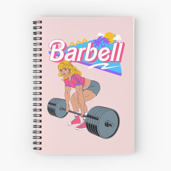 Item preview, Retrowave Gym Doll Barbell Deadlift designed and sold by Bohepa.