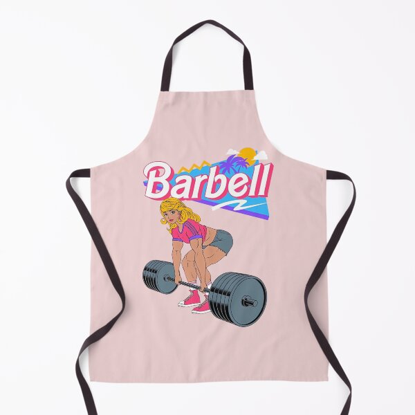 Aperçu de l'œuvre Poupée de gym rétrowave, haltères, soulevé de terre créée et vendue par Bohepa.