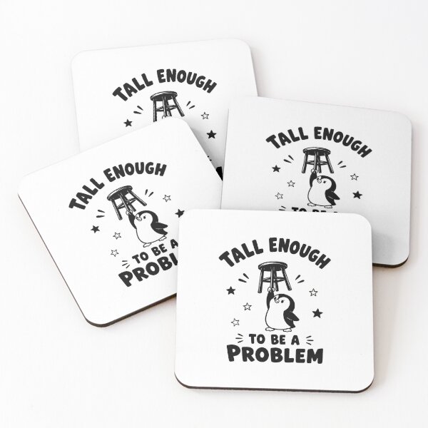 Item preview, Funny Penguin Stool Tall Enough To Be A Problem  designed and sold by felixpalette.