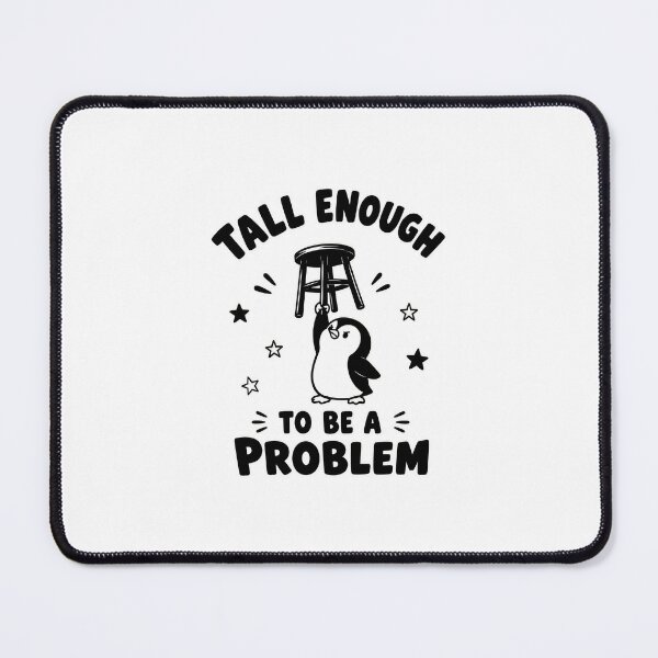 Item preview, Funny Penguin Stool Tall Enough To Be A Problem designed and sold by felixpalette.