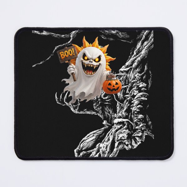 Item preview, Pumpkin Funny Sun Ghost Halloween – Spooky Monster Cartoon Angry designed and sold by MOHAMED FRASER.