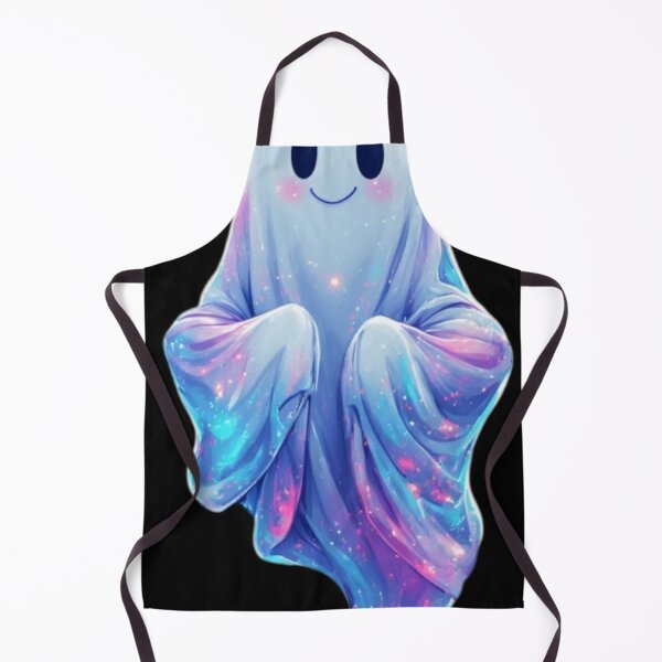 Item preview, Cosmic Galaxy Ghost Cute Kawaii Halloween Pastel Spooky Art designed and sold by LYAN-STORE.