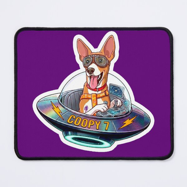 Item preview, Bark to the Future: UFO Dog Pilot designed and sold by Up Urban Fashion.