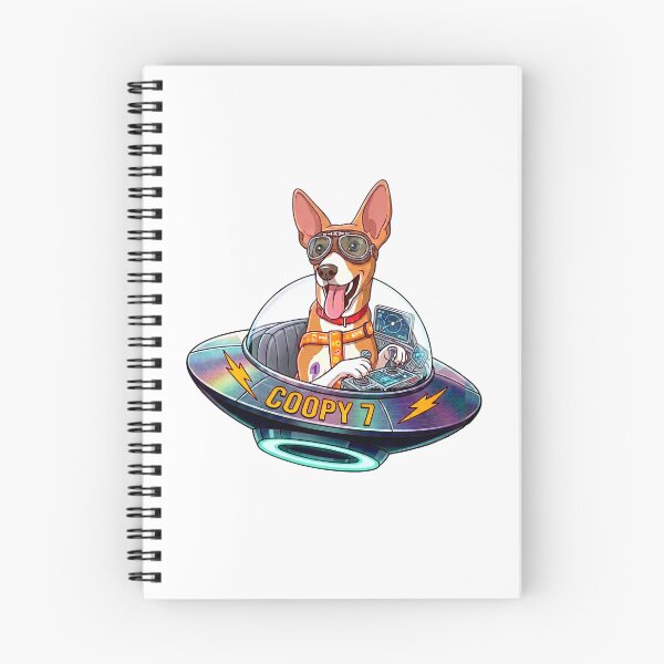 Item preview, Bark to the Future: UFO Dog Pilot designed and sold by Up Urban Fashion.