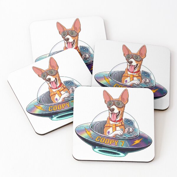 Item preview, Bark to the Future: UFO Dog Pilot designed and sold by Up Urban Fashion.